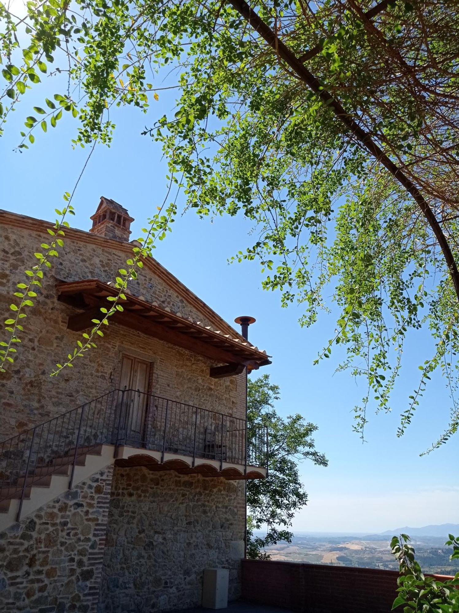 Agriturismo Le Case Di San Vivaldo Montaione Exteriör bild