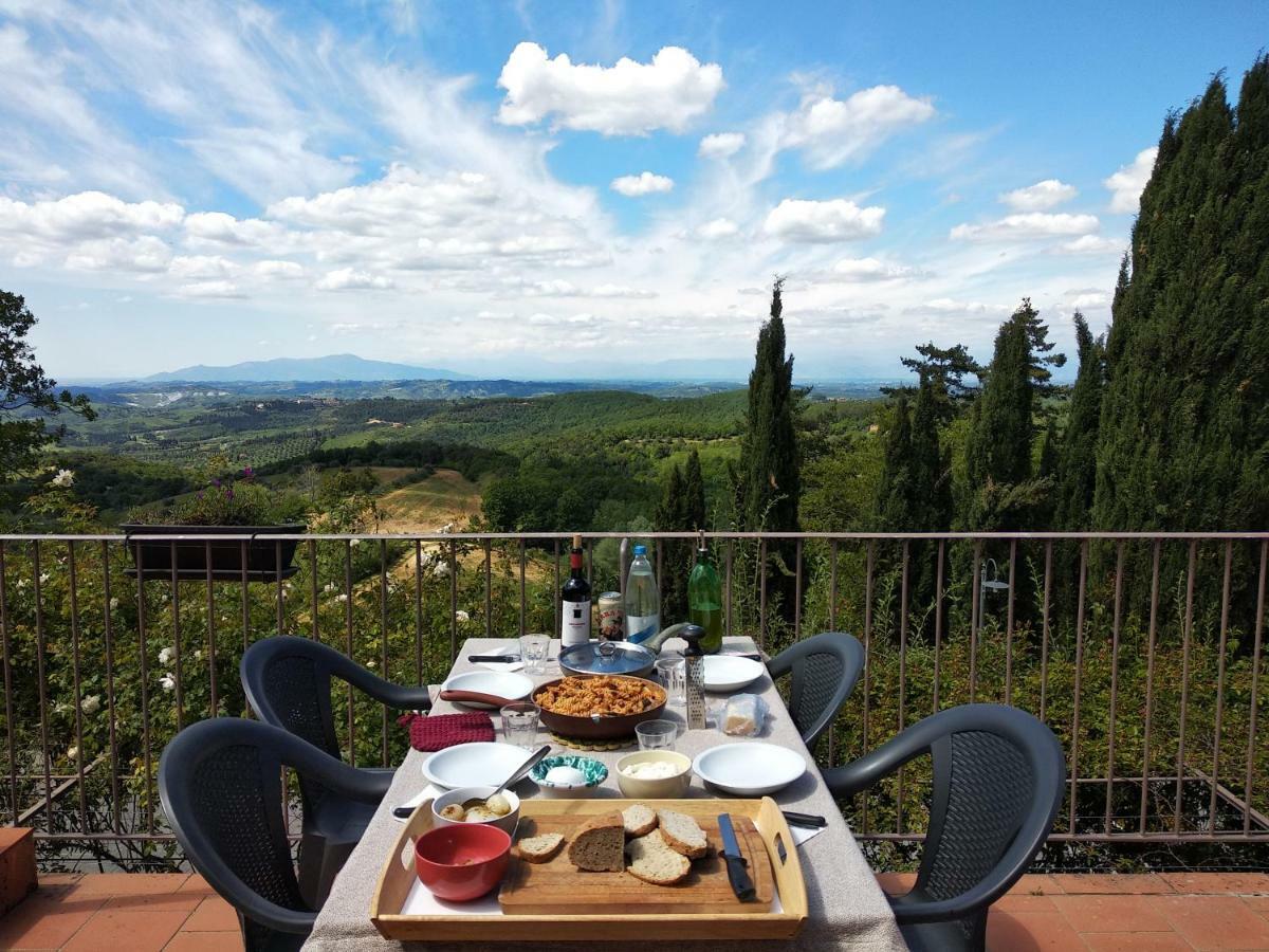Agriturismo Le Case Di San Vivaldo Montaione Exteriör bild